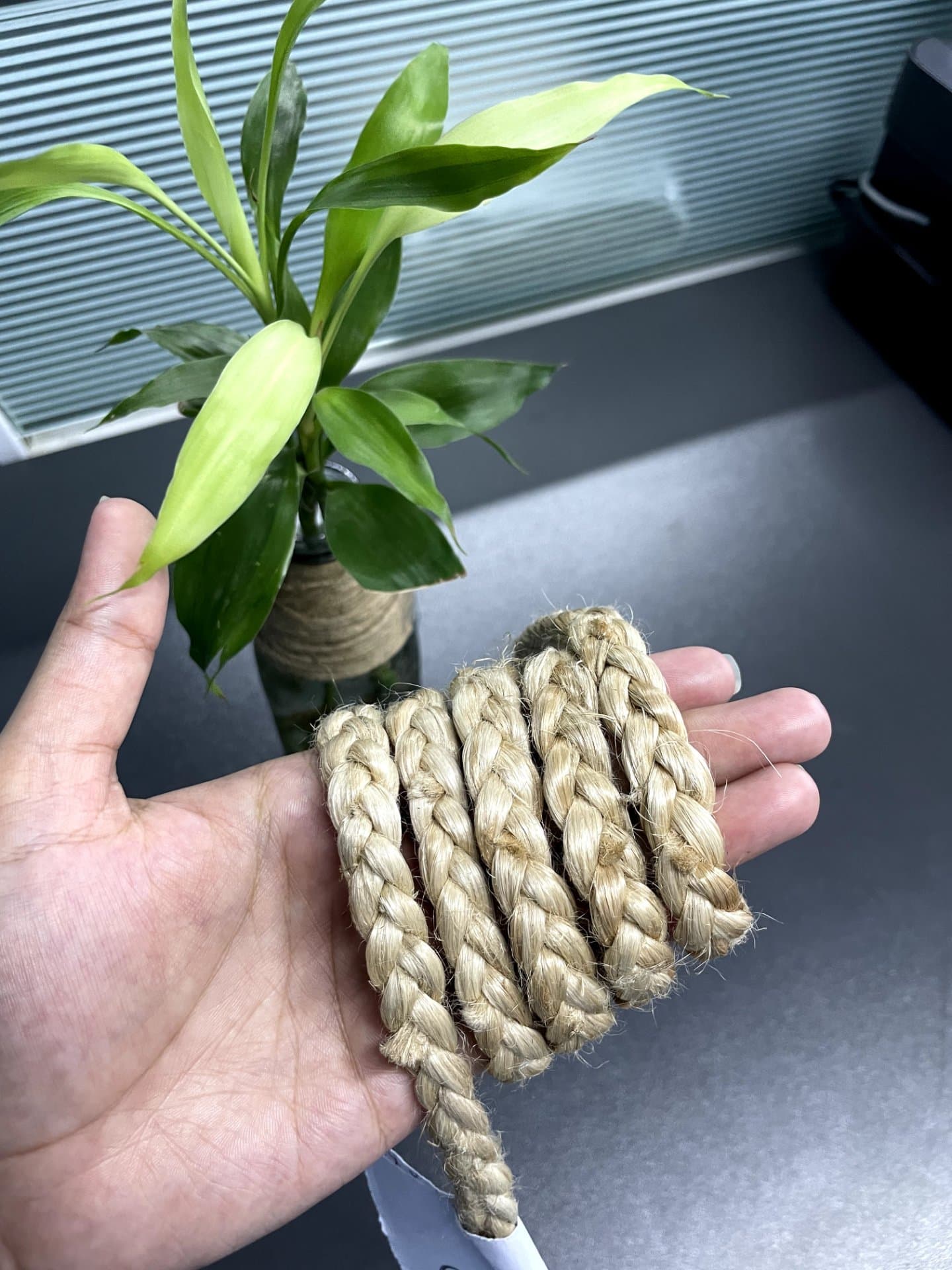 Handmade Jute Braiding